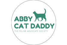 Logo for Abby Cat Daddy the Feline Advocate Society Logo for Abby Cat Daddy the Feline Advocate Society