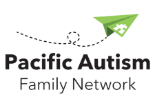 Logo for Pacific Autism Family Network Logo for Pacific Autism Family Network